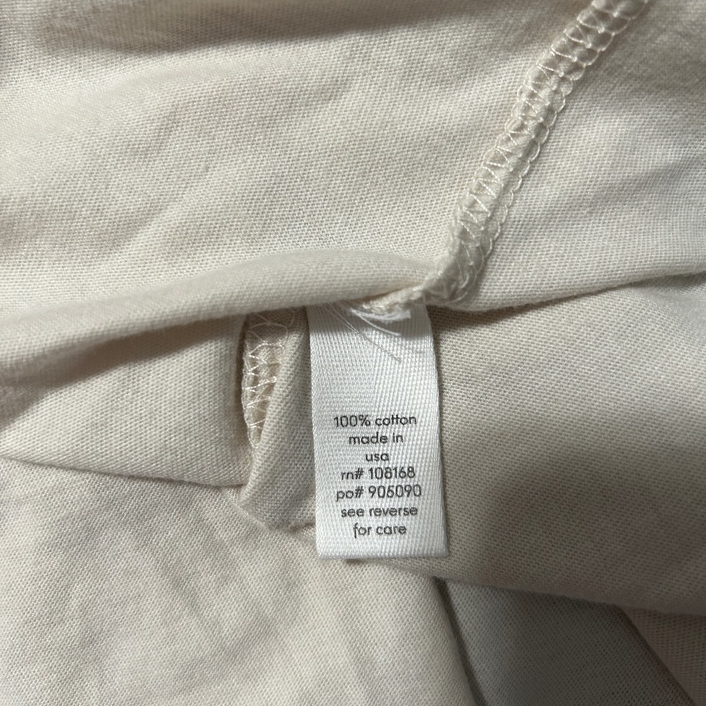 NWT Unisex XL off white Full Tilt All American Motorcycles in off white color. - Picture 5 of 5